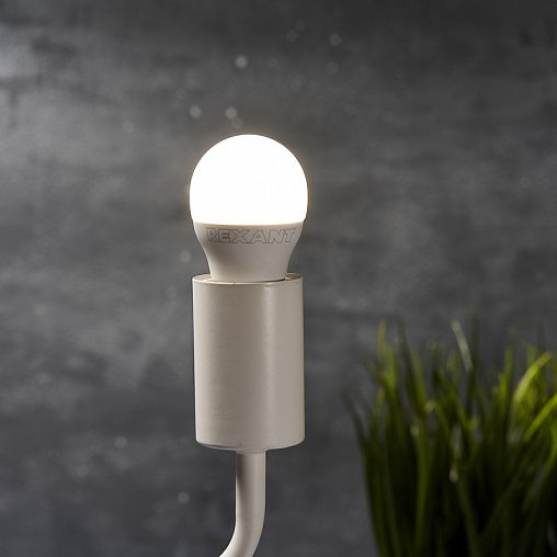 Лампа светодиодная Rexant Шар, Е27, 11,5 Вт, 4000 К, нейтральный свет фото