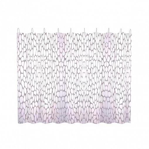 Штора для ванной Fashun, 180 x 200 см, полиэтилен, орнамент фото