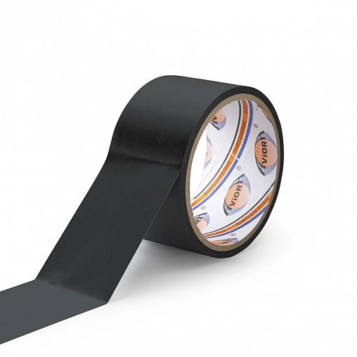 Лента клейкая для герметизации Aviora, 38 мм x 25 м, черная фото
