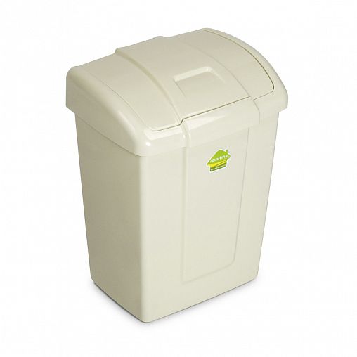 Контейнер для мусора Martika Форте, 9 л, слоновая кость фото