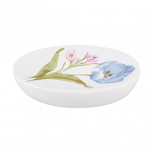 Мыльница Рыжий кот Прованс, керамика, 14 x 10,5 x 3 см фото