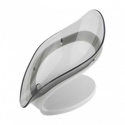 Мыльница Рыжий кот SD, полистирол, серый фото