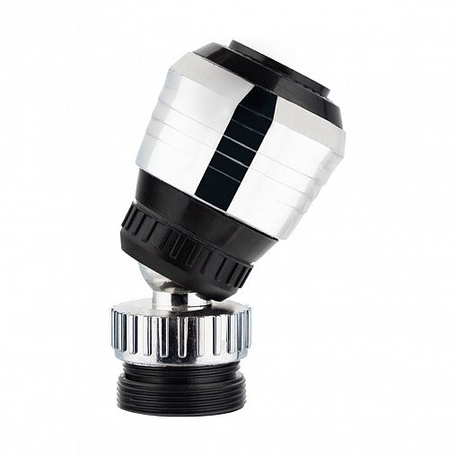 Насадка-рассеиватель (аэратор) для смесителя Рыжий кот, 2 режима, 3,5 x 3,5 x 6,3 см фото