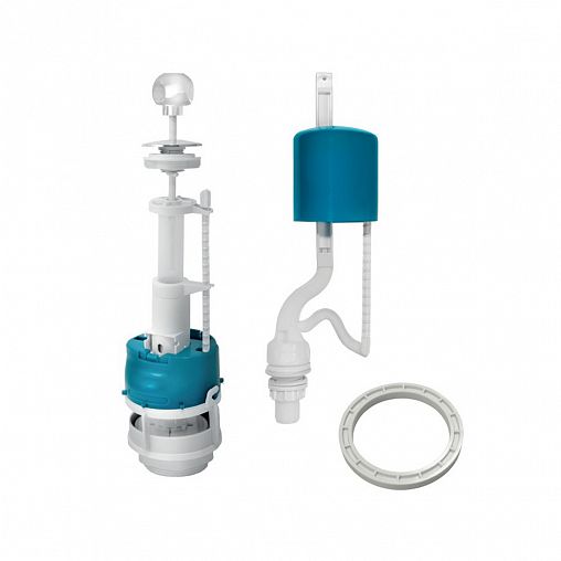 Арматура водосливная Инкоэр И-СБа-НпрНРФ-Б-В Р, шток (белый), нижний подвод фото Арматура водосливная Инкоэр И-СБа-НпрНРФ-Б-В Р, шток (белый), нижний подвод фото