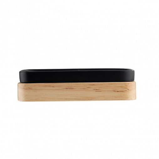 Мыльница Leonord Sydney, полирезин, черный фото