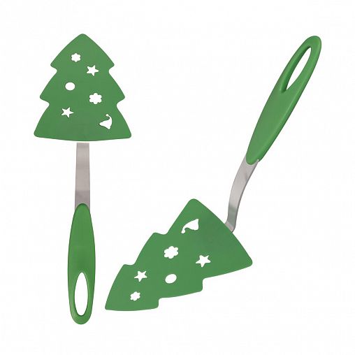 Лопатка кулинарная Мультидом Ажурная елочка, 29,5 см фото