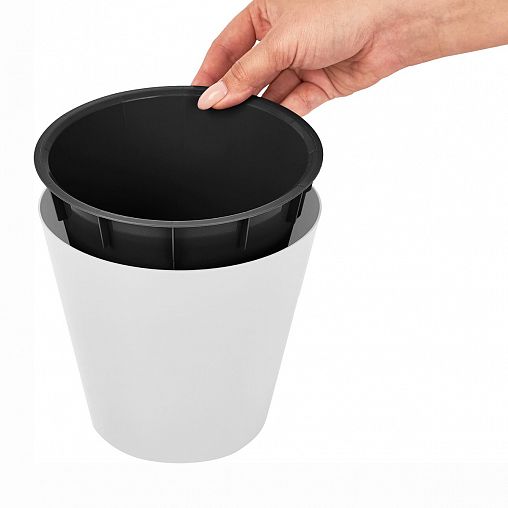 Горшок для цветов InGreen London, 10,5 л, белоснежный жасмин фото