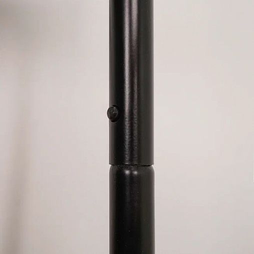 Вешалка напольная гардеробная с полками ЗМИ Скандинавия 1, 110 x 38,5 x 147 см, черная фото