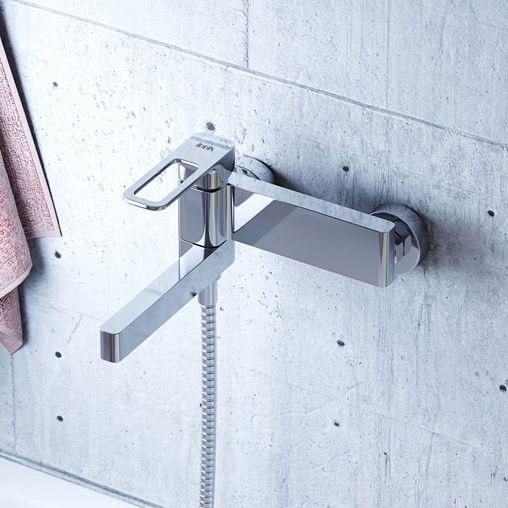 Смеситель для ванны IDDIS Slide, хром фото