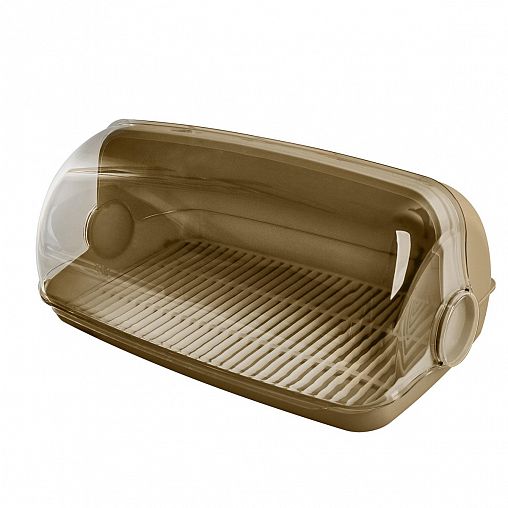 Хлебница Plast Team, 41,5 x 26 x 18,5 см, шоколадный мокко фото