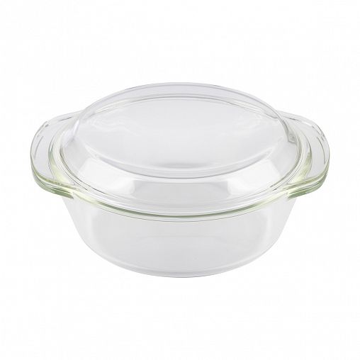 Кастрюля стеклянная Mallony Italiano, с крышкой, 1,5 л фото