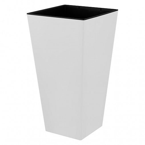 Горшок для цветов InGreen London Cube, 34 л, белоснежный жасмин фото