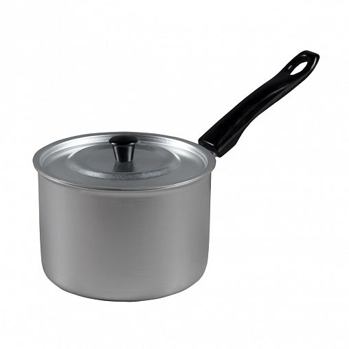 Ковш Scovo МТ-074, с крышкой, алюминиевый, 1,5 л фото