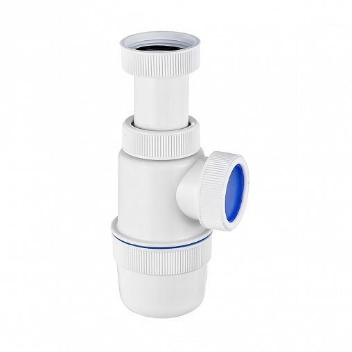 Сифон для раковины VIRPlast Элит, без выпуска, 1 1/2" x 40 мм фото