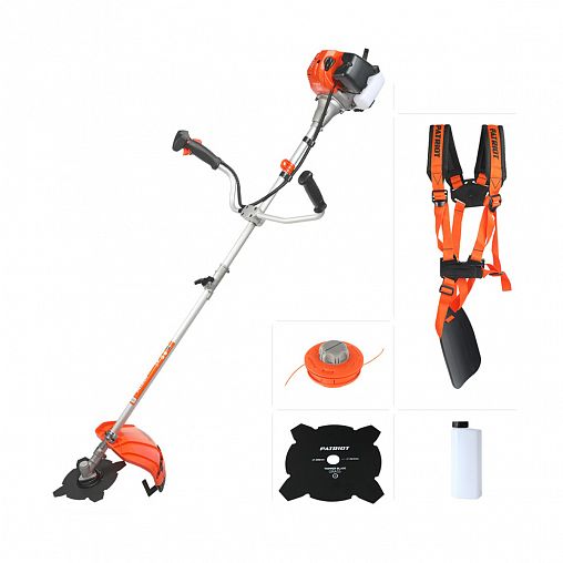 Триммер бензиновый Patriot PT 3555ES Country, разборная штанга, 1,8 л.с. фото