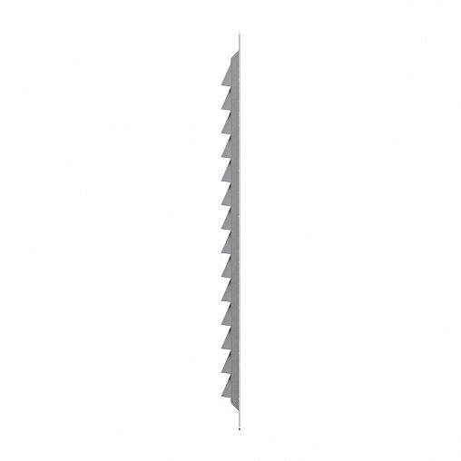 Решетка вентиляционная Era 2525МЦ, оцинкованная сталь, 250 x 250 мм фото