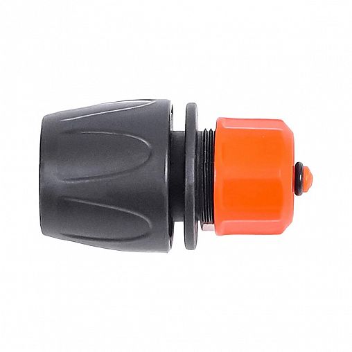 Коннектор для шлангов Жук, с аквастопом, 3/4" фото