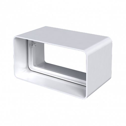 Соединитель плоских каналов Era 511СКП, 55 x 110 мм, пластик фото