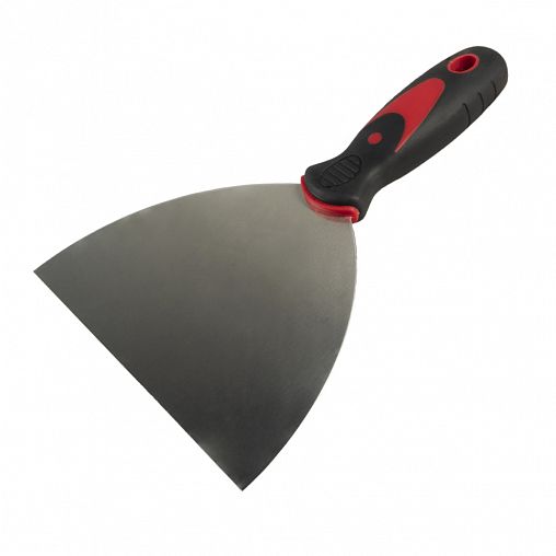 Шпатель Кедр Профи, нержавеющая сталь, двухкомпонентная ручка, 150 мм фото