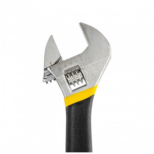 Ключ разводной Park, обрезиненная рукоятка, 200 мм фото