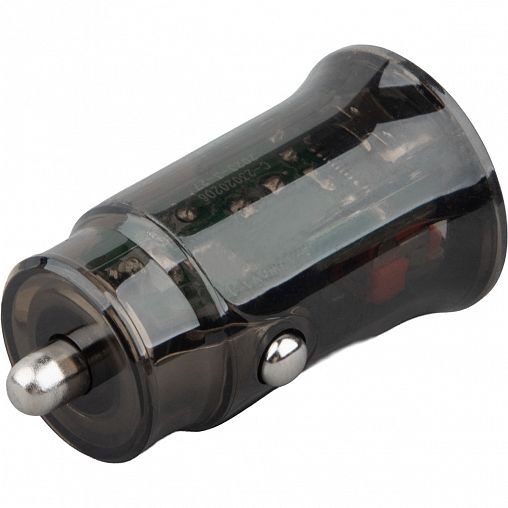 Автомобильное зарядное устройство Energy ET-44А, USB/Type C, черное фото