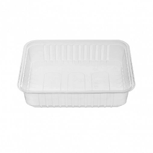 Контейнер одноразовый Стандарт Пластик, 17,9 x 13,2 x 4,8 см, 0,75 л, 50 шт фото