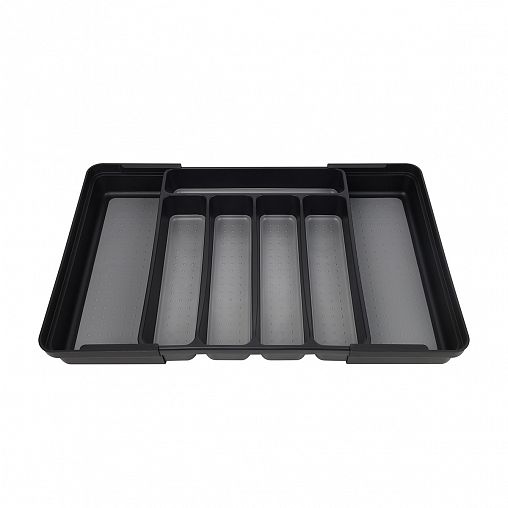 Лоток для столовых приборов Mallony Forma раздвижной, 33,5 x 30(53) x 5,5 см фото