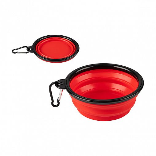 Миска для животных Рыжий кот, складная, 0,3 л фото