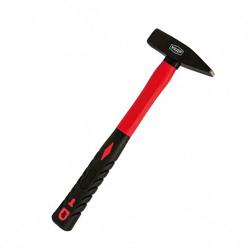 Молоток слесарный Кедр, стеклопластиковая обрезиненная ручка, 800 г фото