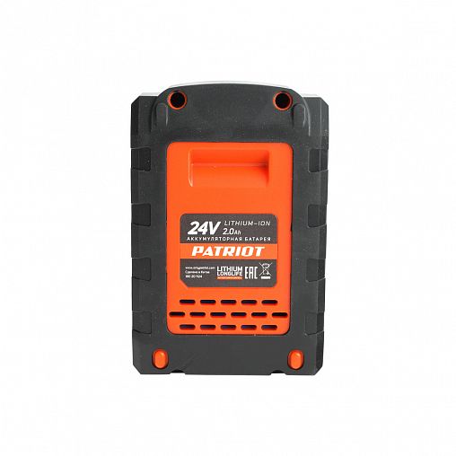 Блок аккумуляторный Patriot PB BR, для шуруповертов BR ES 241LI, 24 В, 2 Ач Li-ion фото