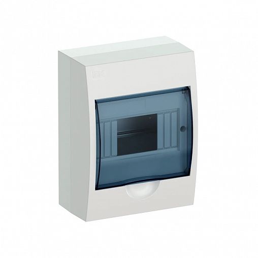 Щиток распределительный навесной IEK Krepta 3 ЩРН-П-6, 6 модулей, IP41, пластиковый, белый фото