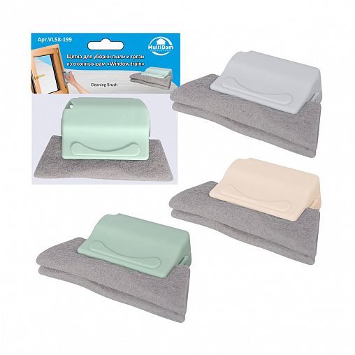 Щетка для мытья оконных рам Мультидом Window train фото