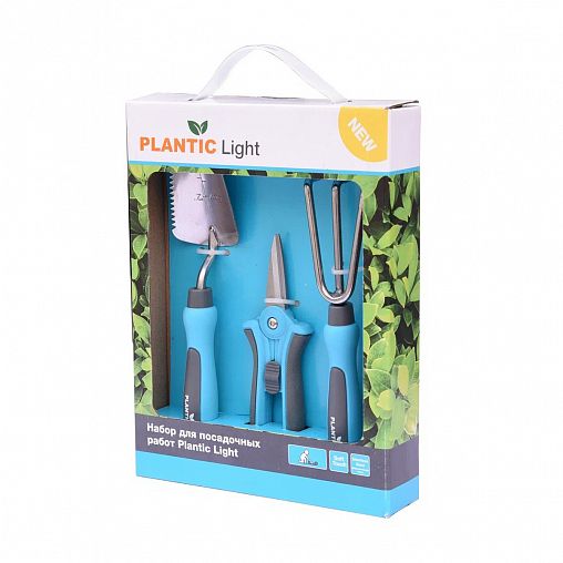 Набор садовых инструментов Plantic by Fiskars Light, 3 предмета фото
