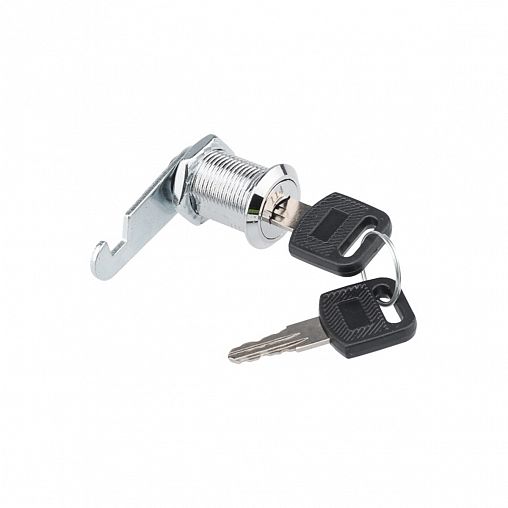 Замок почтовый Четыре сезона, прямой ригель, 2 ключа, 30 мм, хром фото