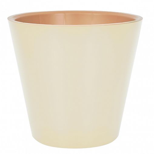 Горшок для цветов InGreen London, 10,5 л, сливочный фото