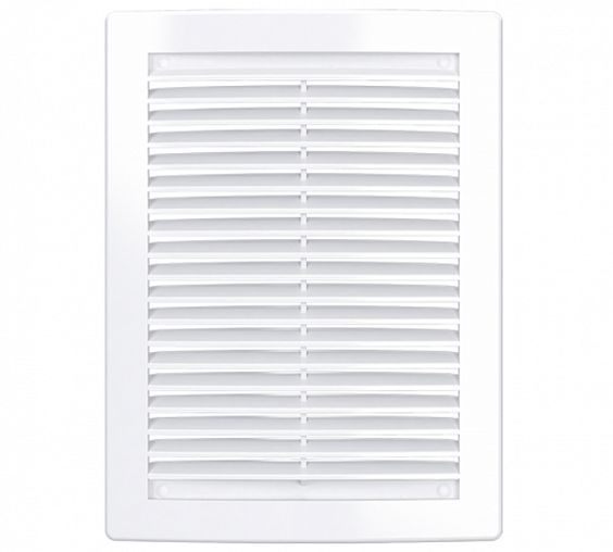 Решетка вентиляционная Era 1825РЦ, пластиковая, с сеткой, 180 x 250 мм фото