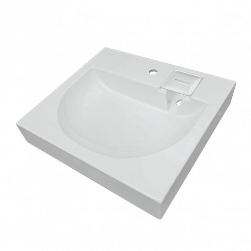 Раковина над стиральной машиной Sanita Luxe Galaxy 60 ВКС, 60 x 55 см, белая фото