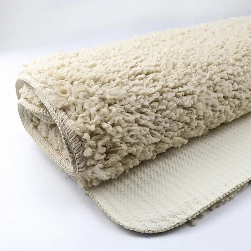 Коврик для ванной L Cadesi Alya, полипропилен, 60 x 100 см, кремовый фото