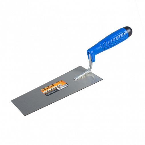 Кельма Шабашка Трапеция, нержавеющая сталь, пластиковая ручка, 200 мм фото