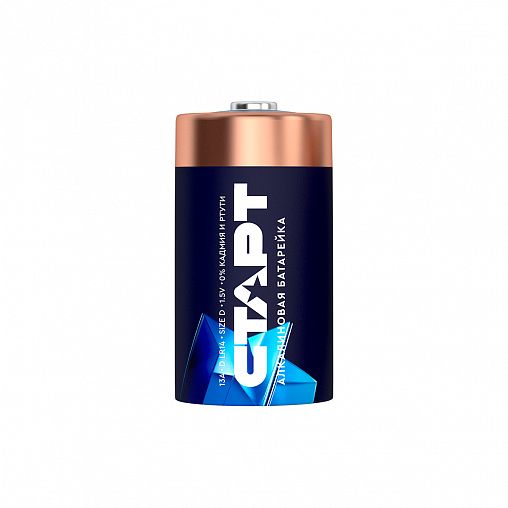 Батарейка Старт LR20-BL2, типоразмер D, 2 шт фото