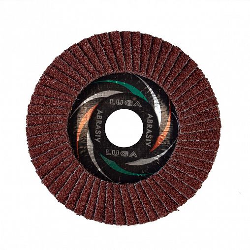 Круг лепестковый торцевой Луга - Абразив КЛТ1 P 36 (№50) 125 x 22 мм фото