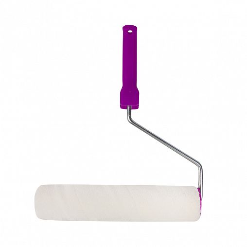 Валик велюровый для лака Krafor, D48 x 250 мм, ворс 4 мм, бюгель 8 мм фото