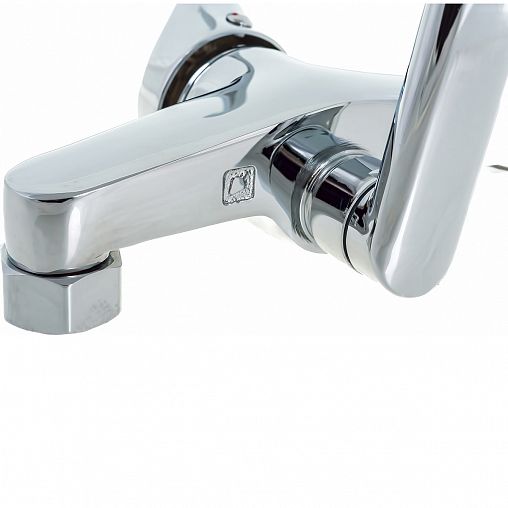 Локтевой смеситель для раковины Профсан Медик ПСМ-508-055, хром фото