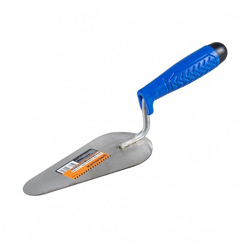 Кельма Шабашка Овал, нержавеющая сталь, пластиковая ручка, 170 мм фото