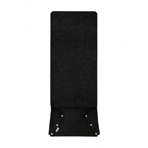 Органайзер для дивана/кресла Qwerty, 32 x 6 x 80 см, из фетра, темно-серый фото