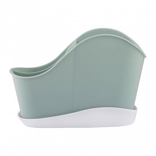 Сушилка для столовых приборов Berossi Krita, 20,3 x 12,6 x 13,7 см, серая мистерия фото