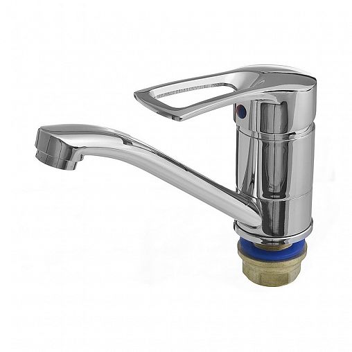 Смеситель для кухни Профсан ПСМ-215-КТ/017, однорычажный, хром фото