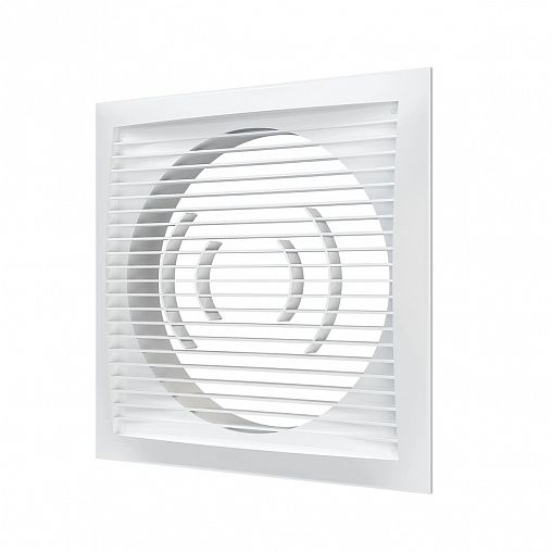 Приточно-вытяжная вентиляционная решетка Era, с фланцем d 160 мм, пластик, 200 x 200 мм фото
