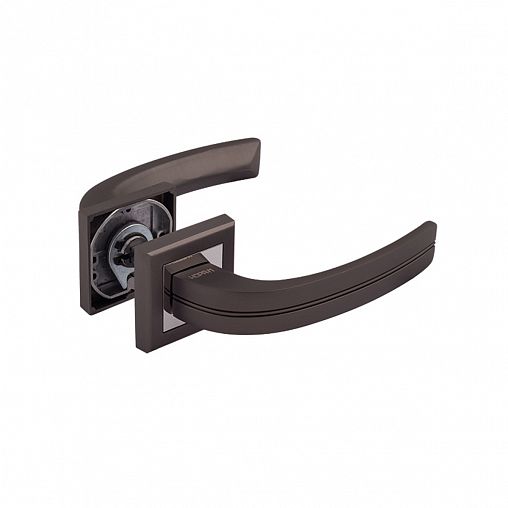 Ручка дверная Нора-М 106К AL, графит фото