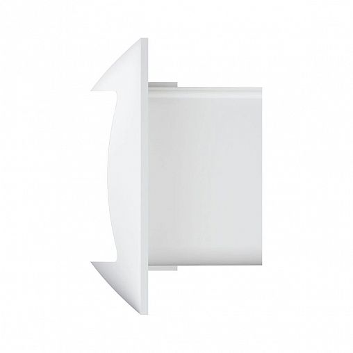 Решетка вентиляционная приточно-вытяжная Era 511РСФ, ABS-пластик, с фланцем 110 x 55 мм, 140 x 85 мм фото